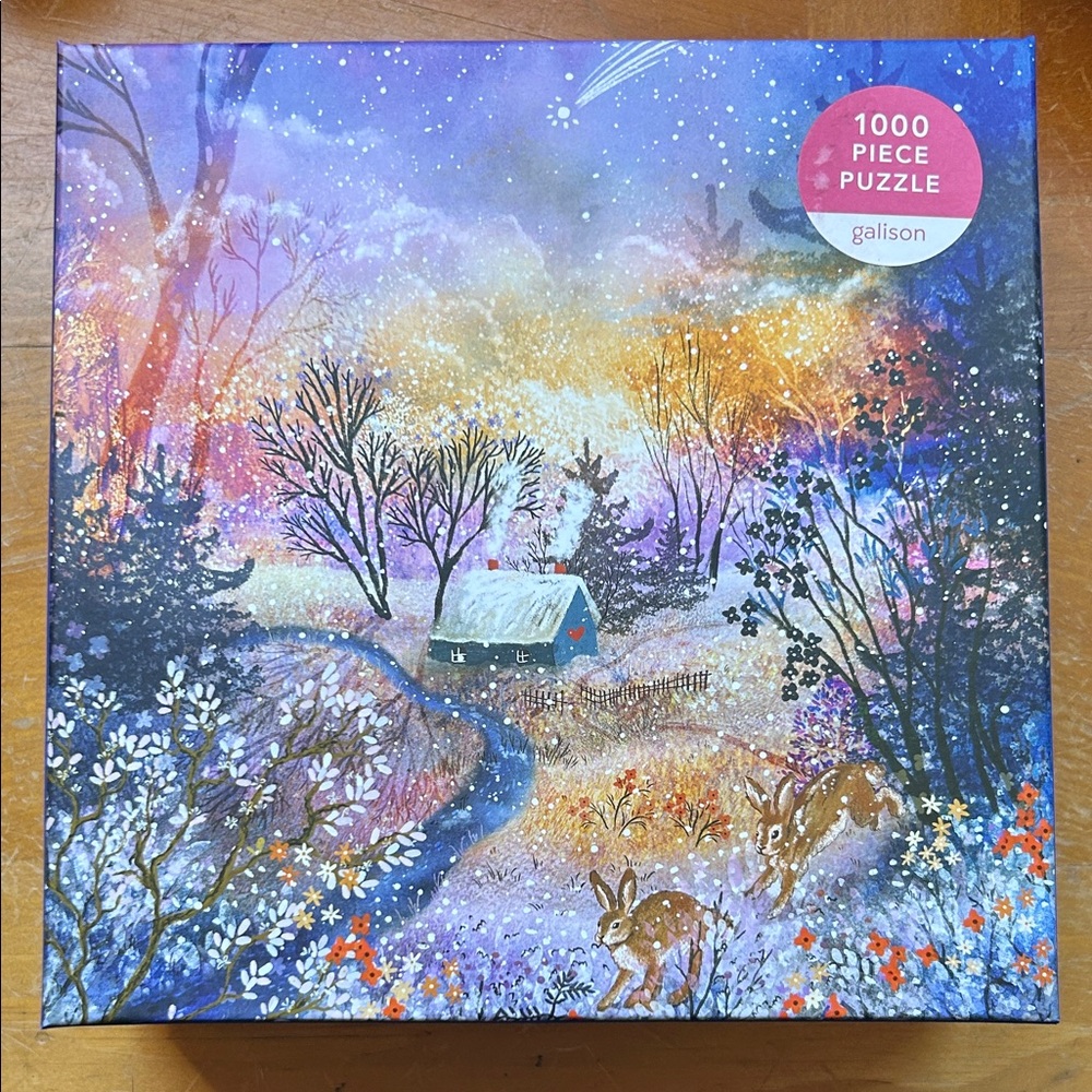 Galison Enchanted Snowfall 1000 Piece Puzzle